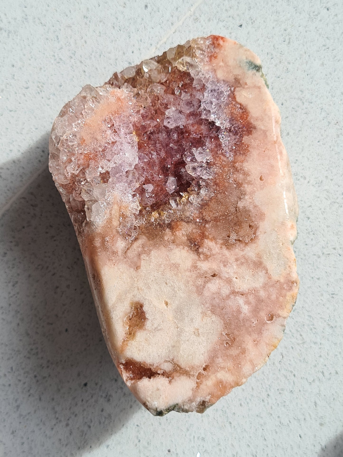 Pink Amethyst Polished Slab | Brazil