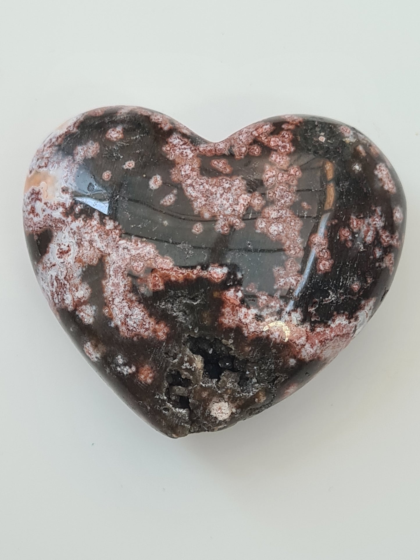 Orbicular Jasper Heart