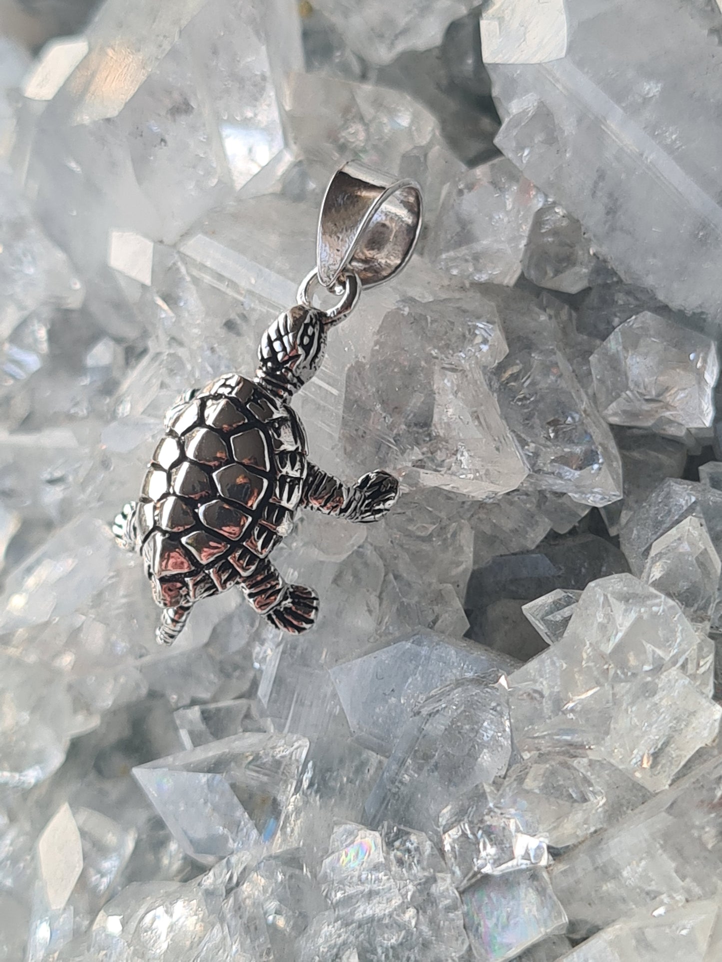 Turtle Pendant | Sterling Silver