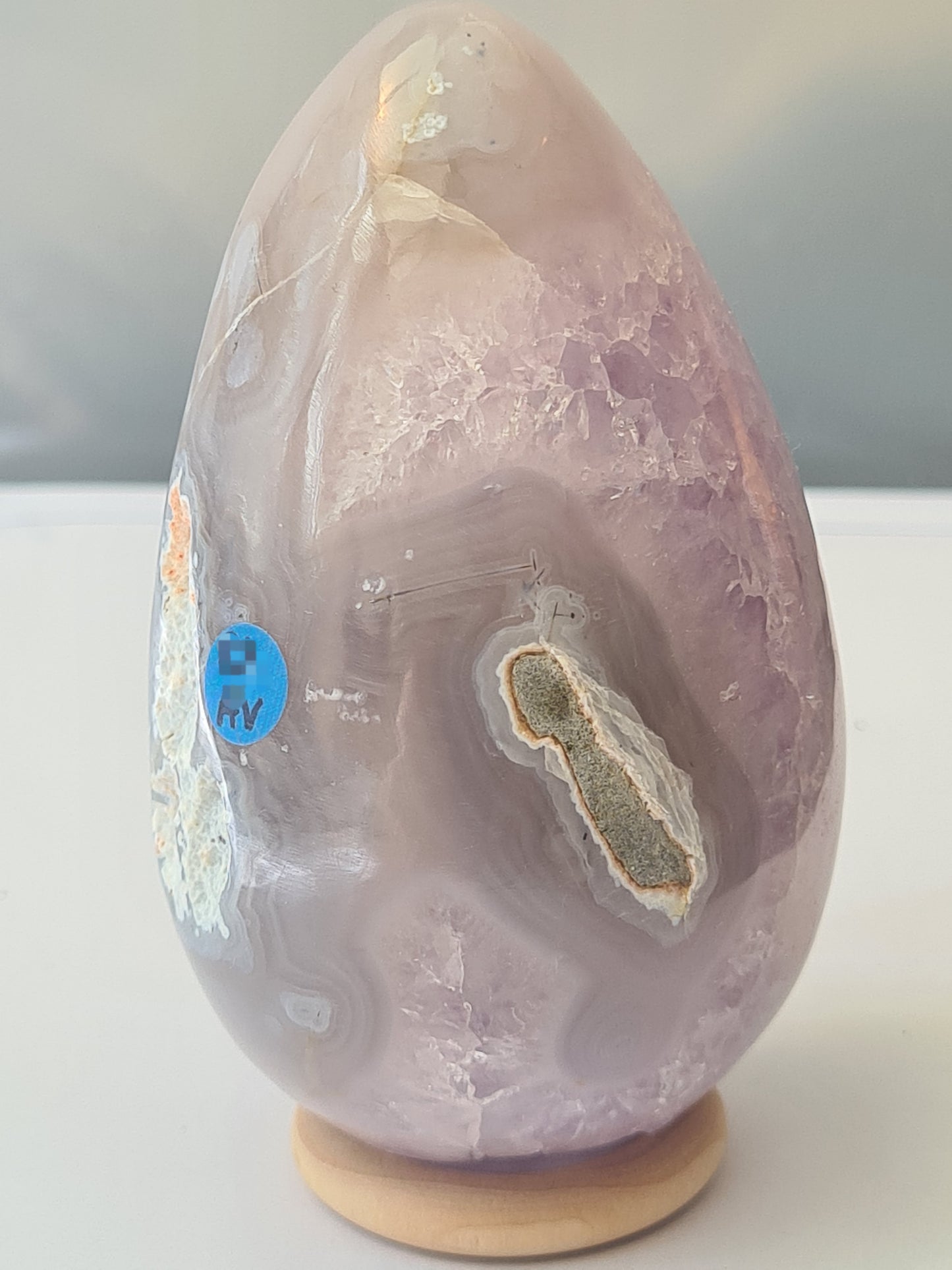 Amethyst Cluster Egg | India