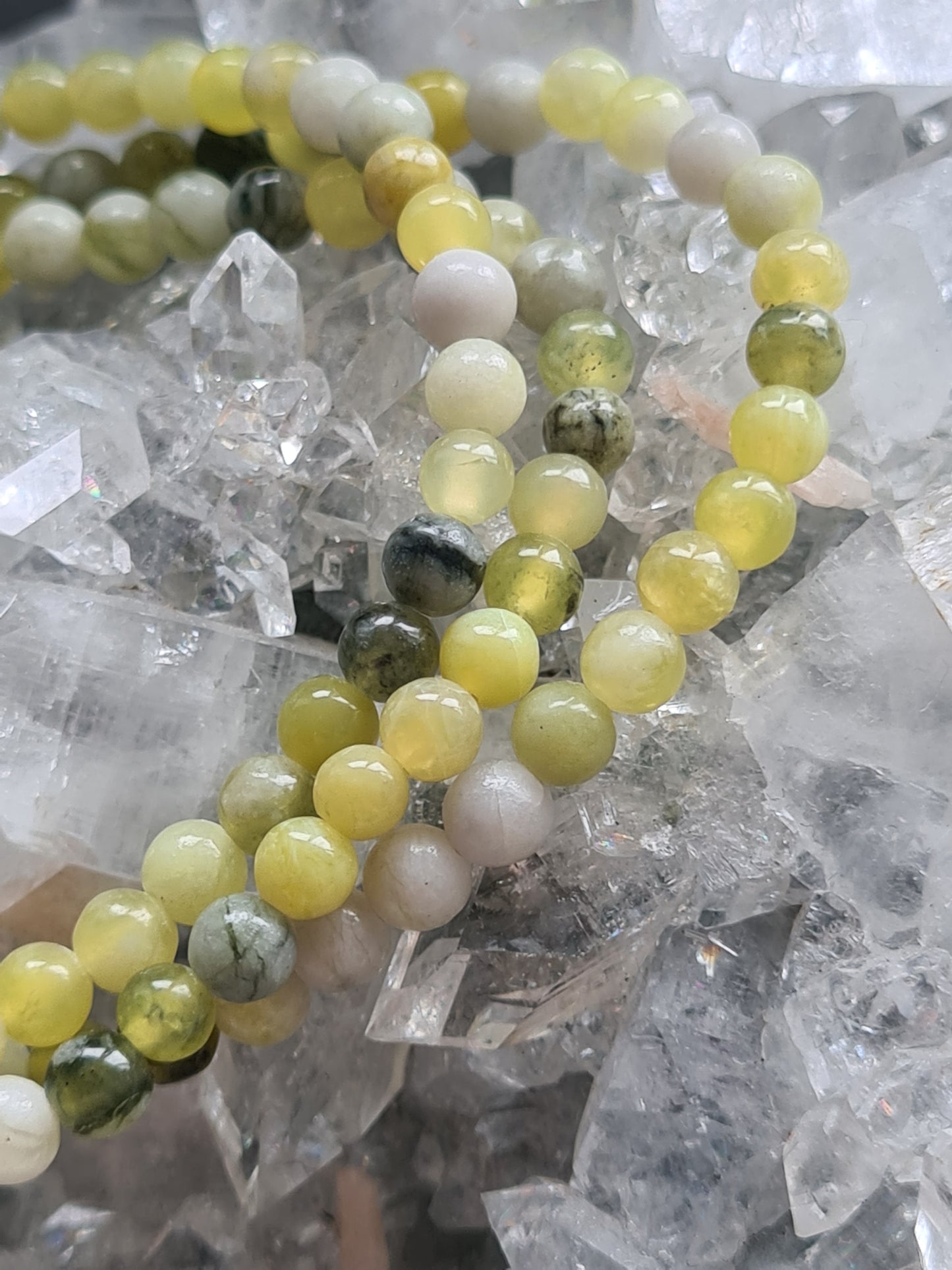 Green Jade Bracelet | 4mm Bead