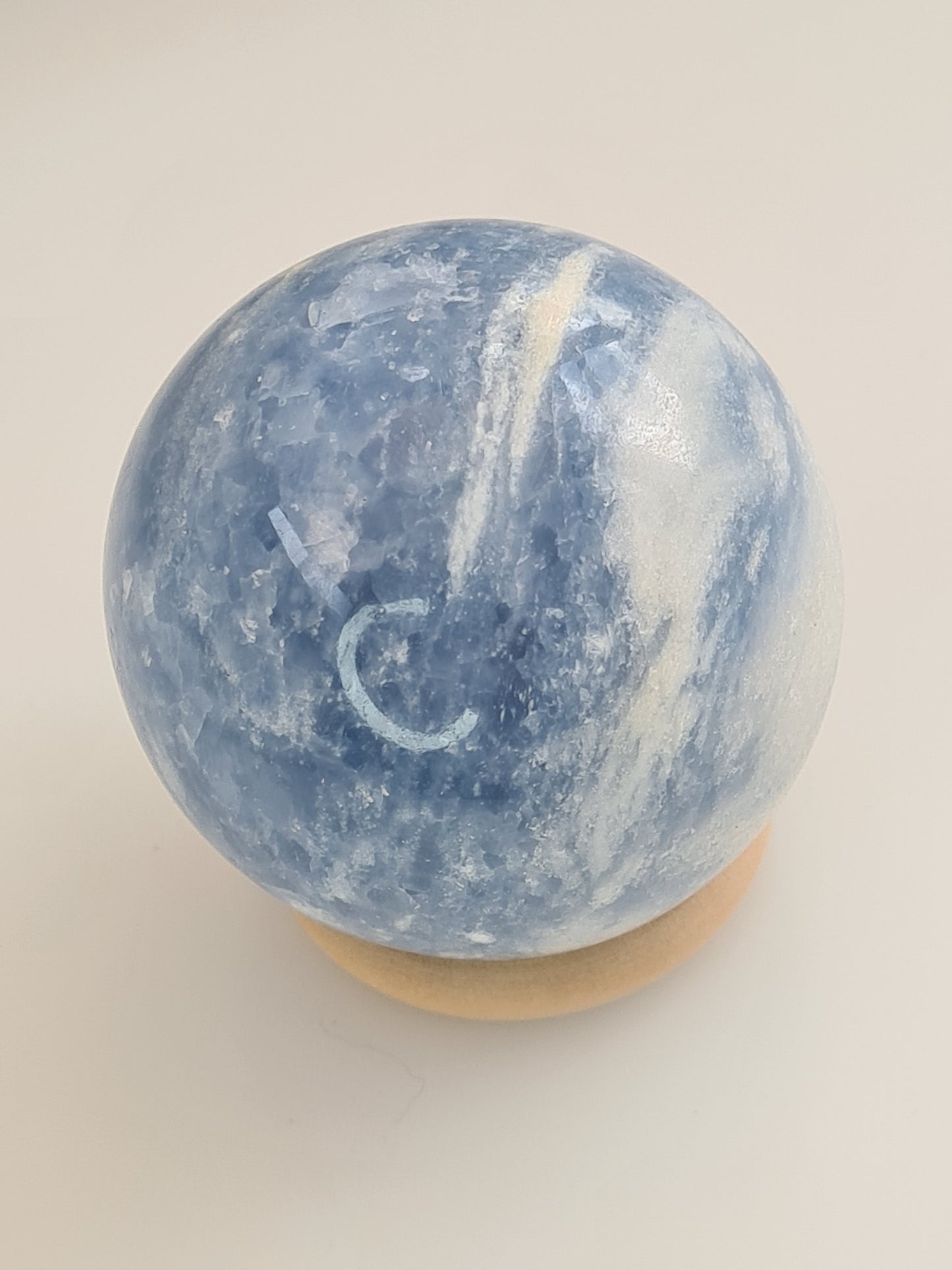 Blue Calcite Sphere | Mexico