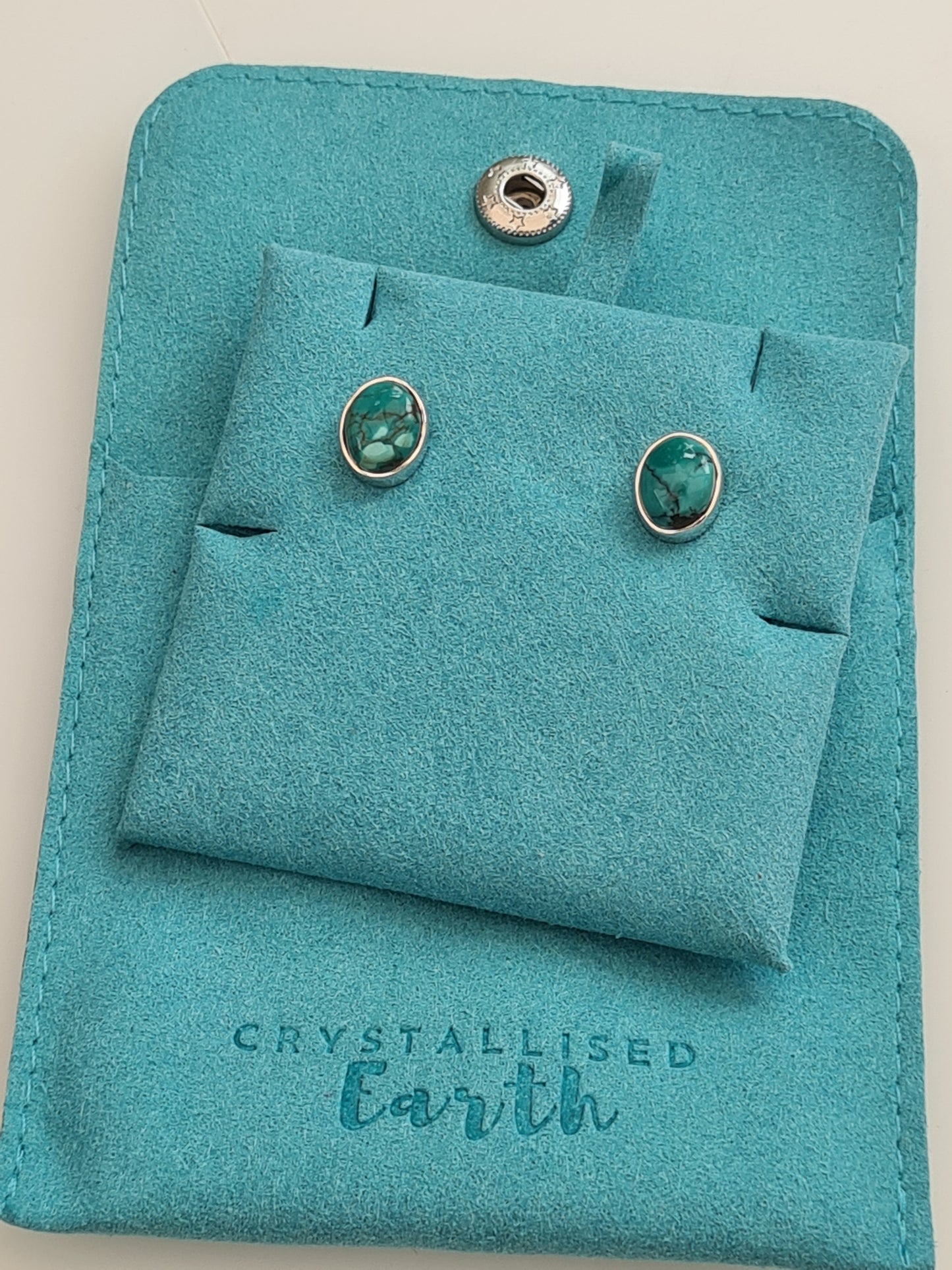 Turquoise Earrings | Sterling Silver