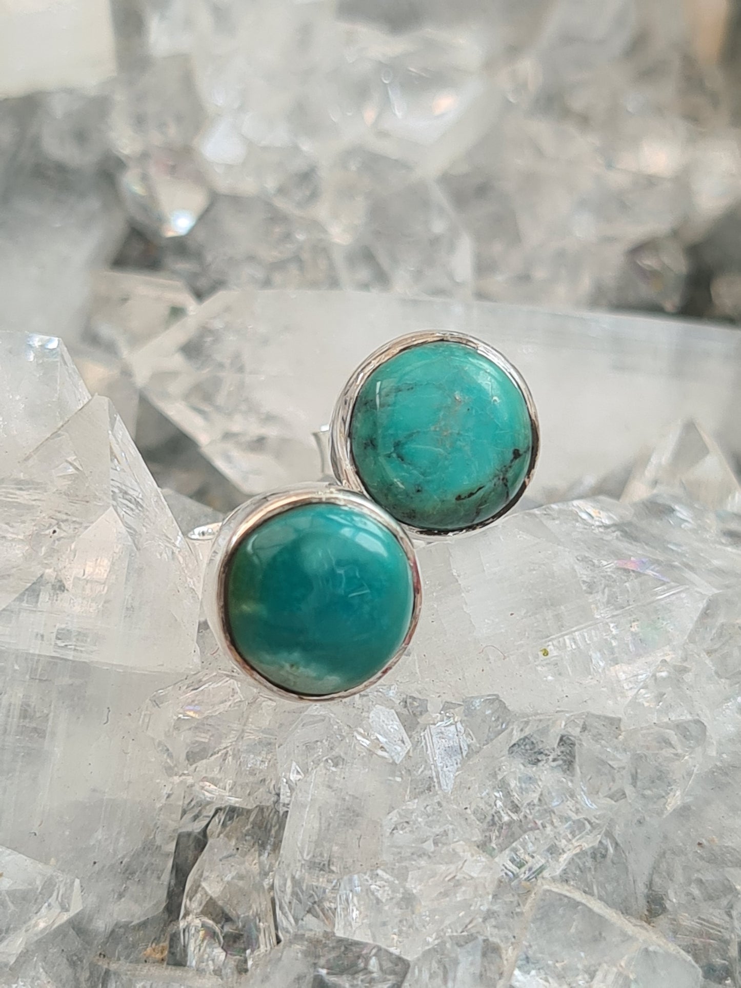 Turquoise Earrings | Sterling Silver