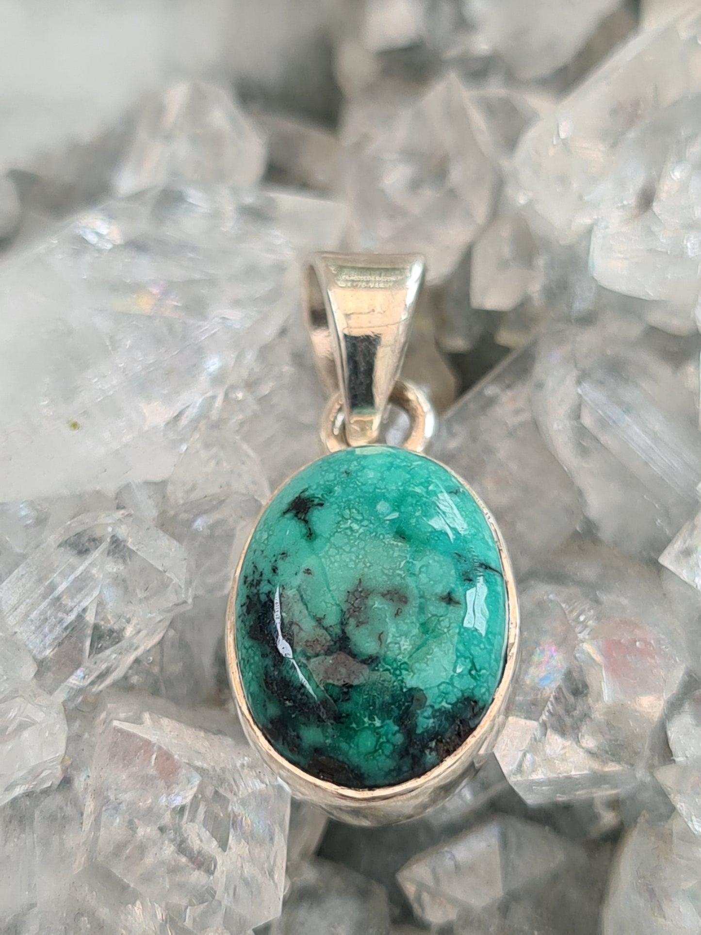 Turquoise Pendant | Sterling Silver
