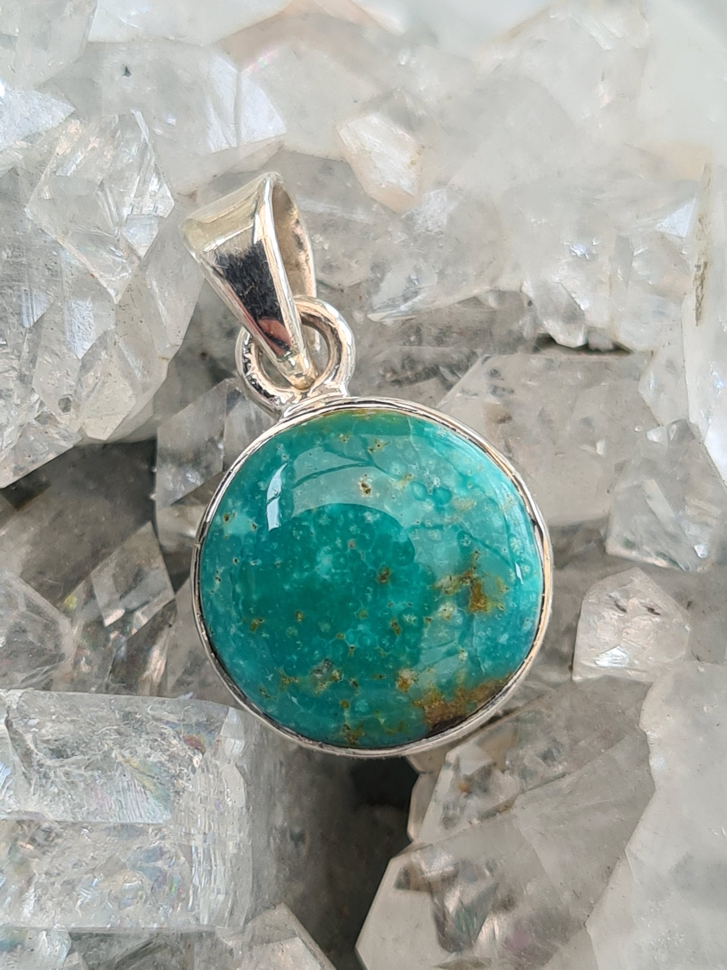 Turquoise Pendant | Sterling Silver