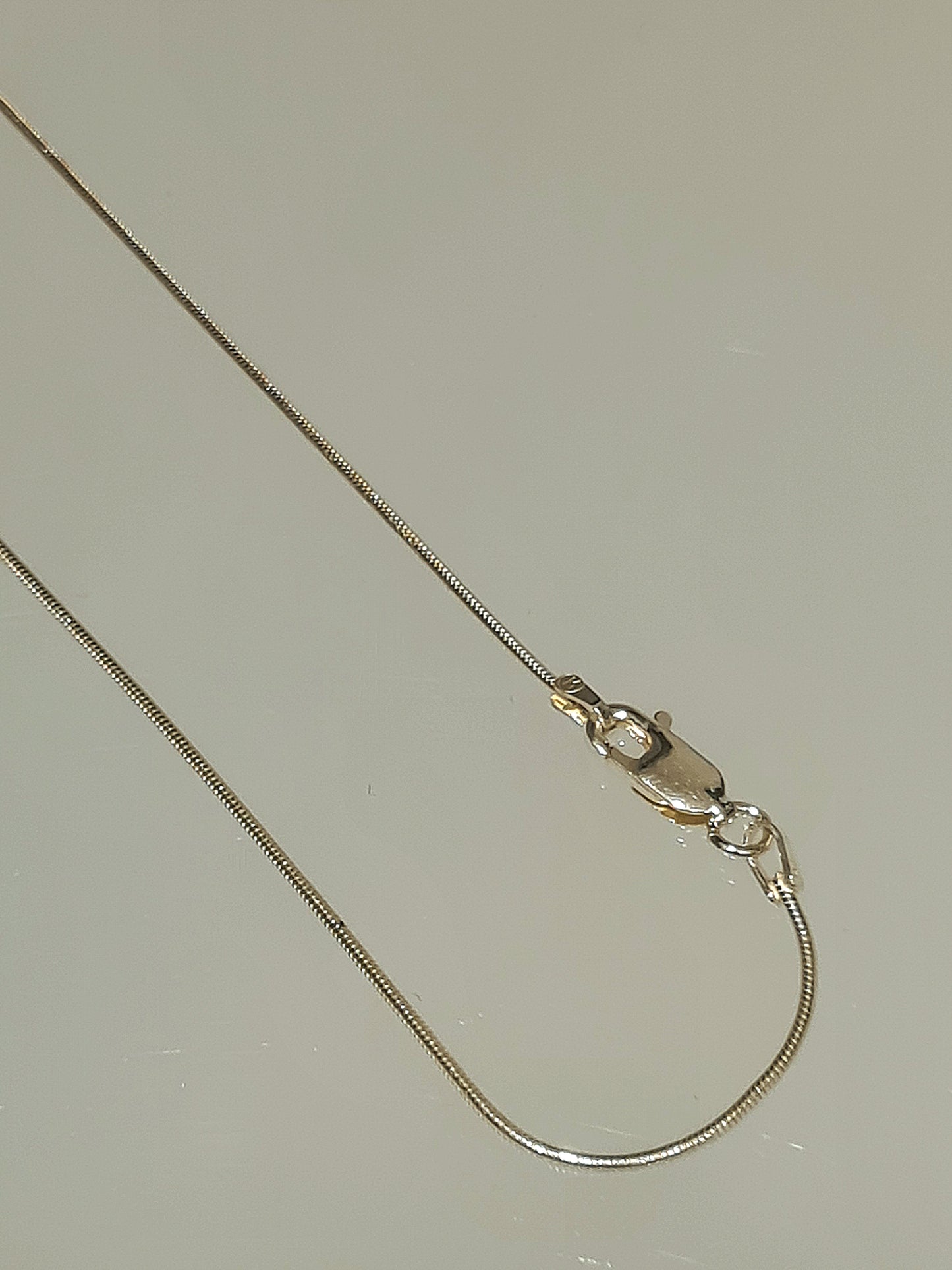 Silver Snake Chain | 14 inch