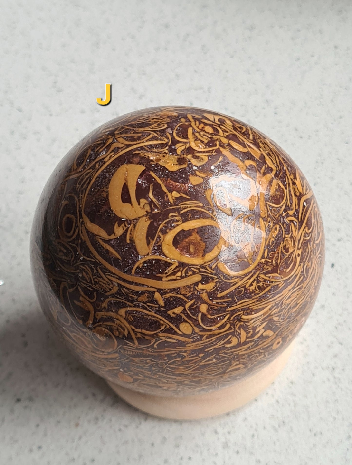 Sanskrit Jasper Sphere