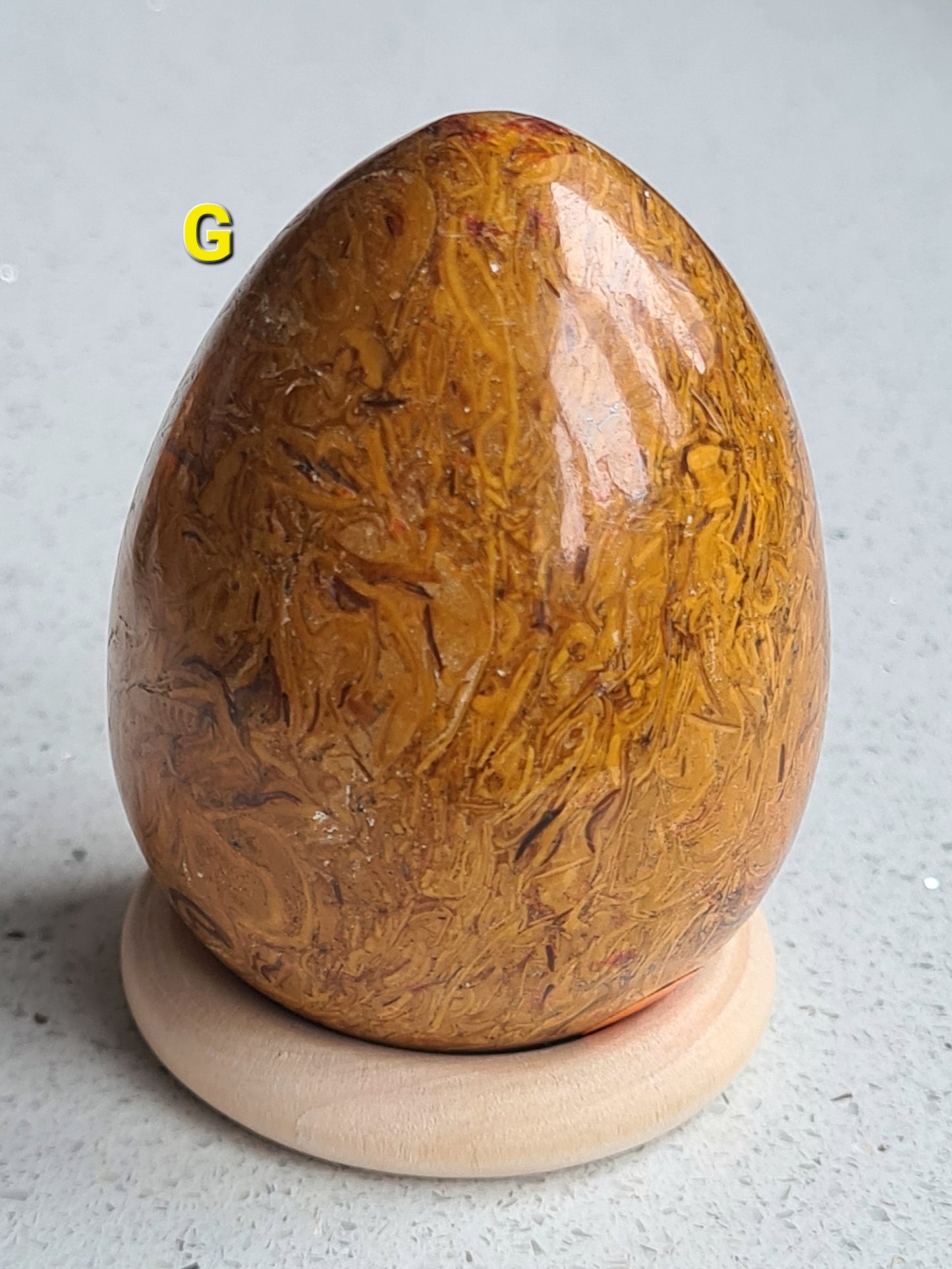 Sanskrit Jasper Egg | India