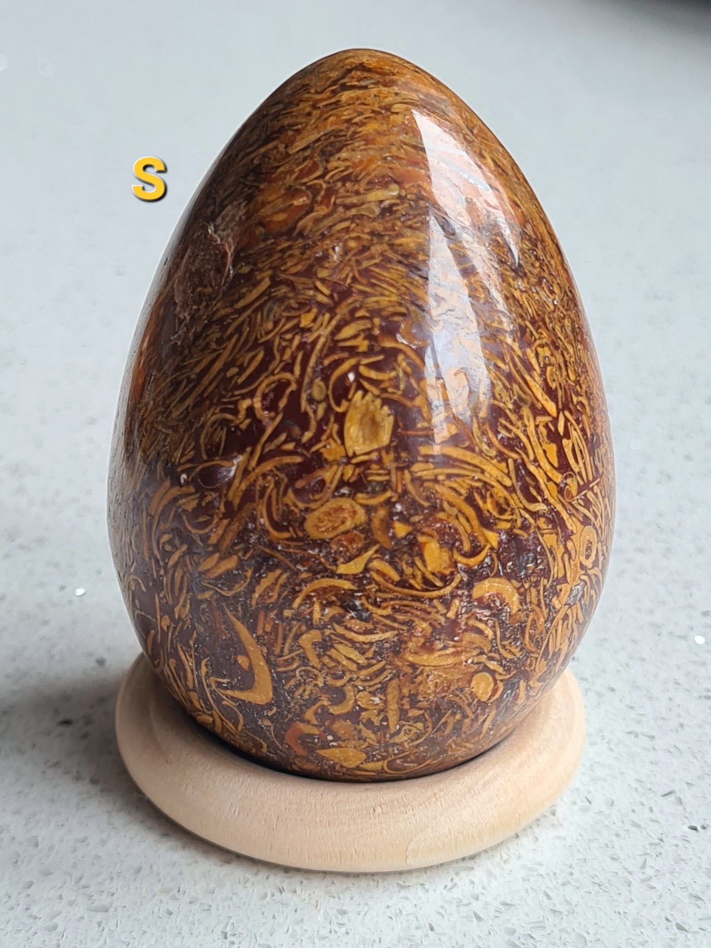 Sanskrit Jasper Egg | India