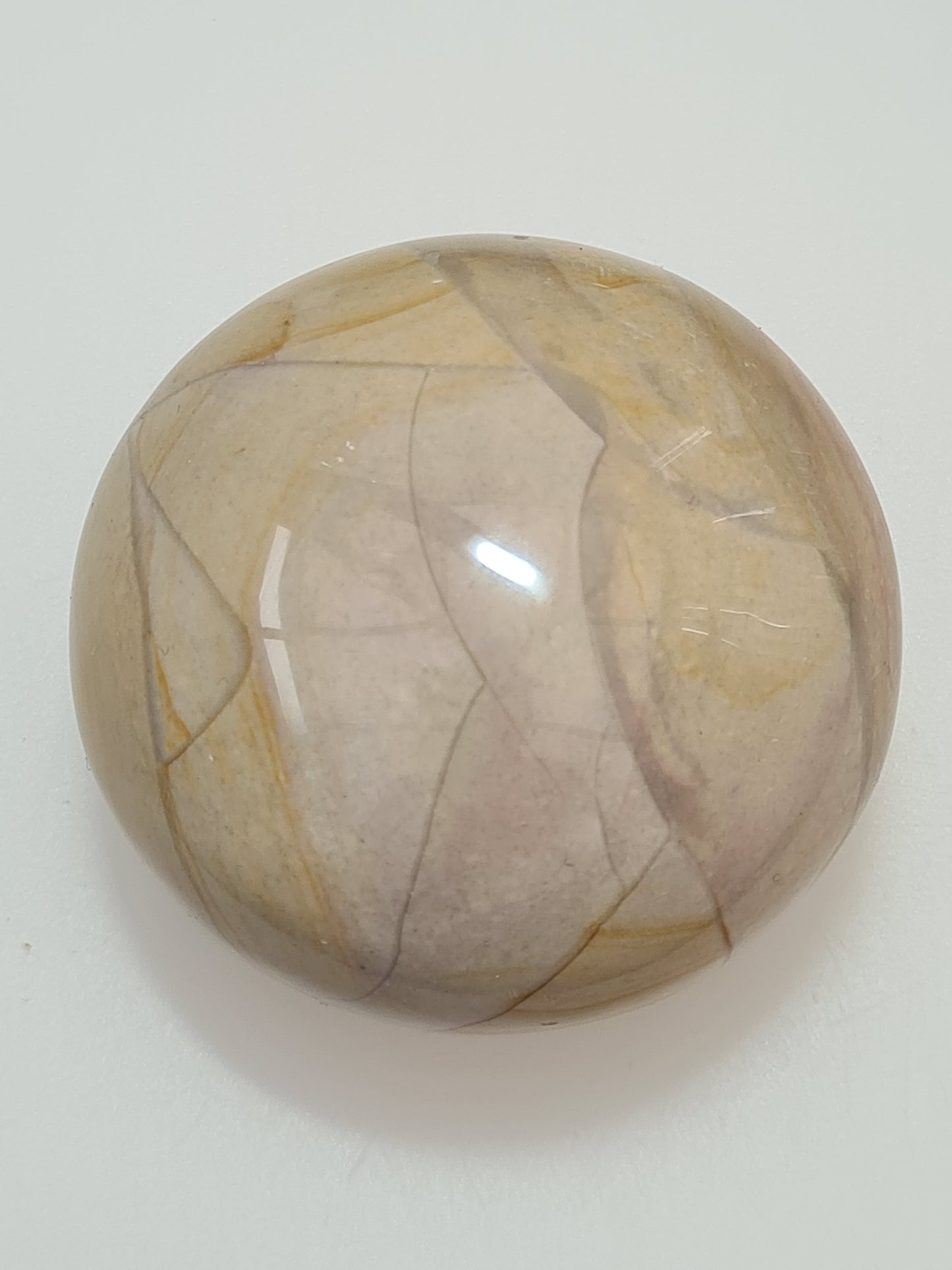 Polychrome Jasper Palm Stone