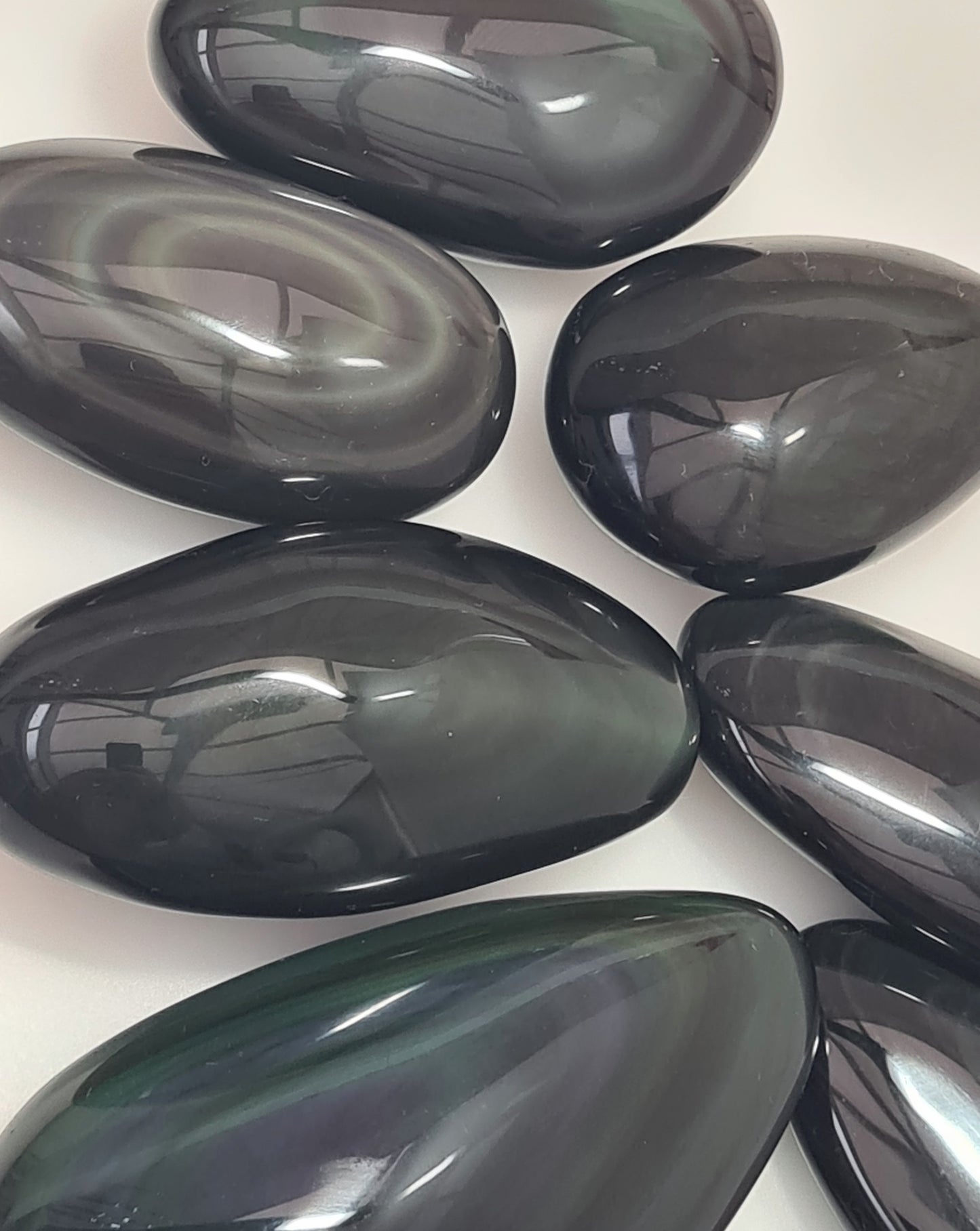 Rainbow Obsidian Palm Stone | Mexico