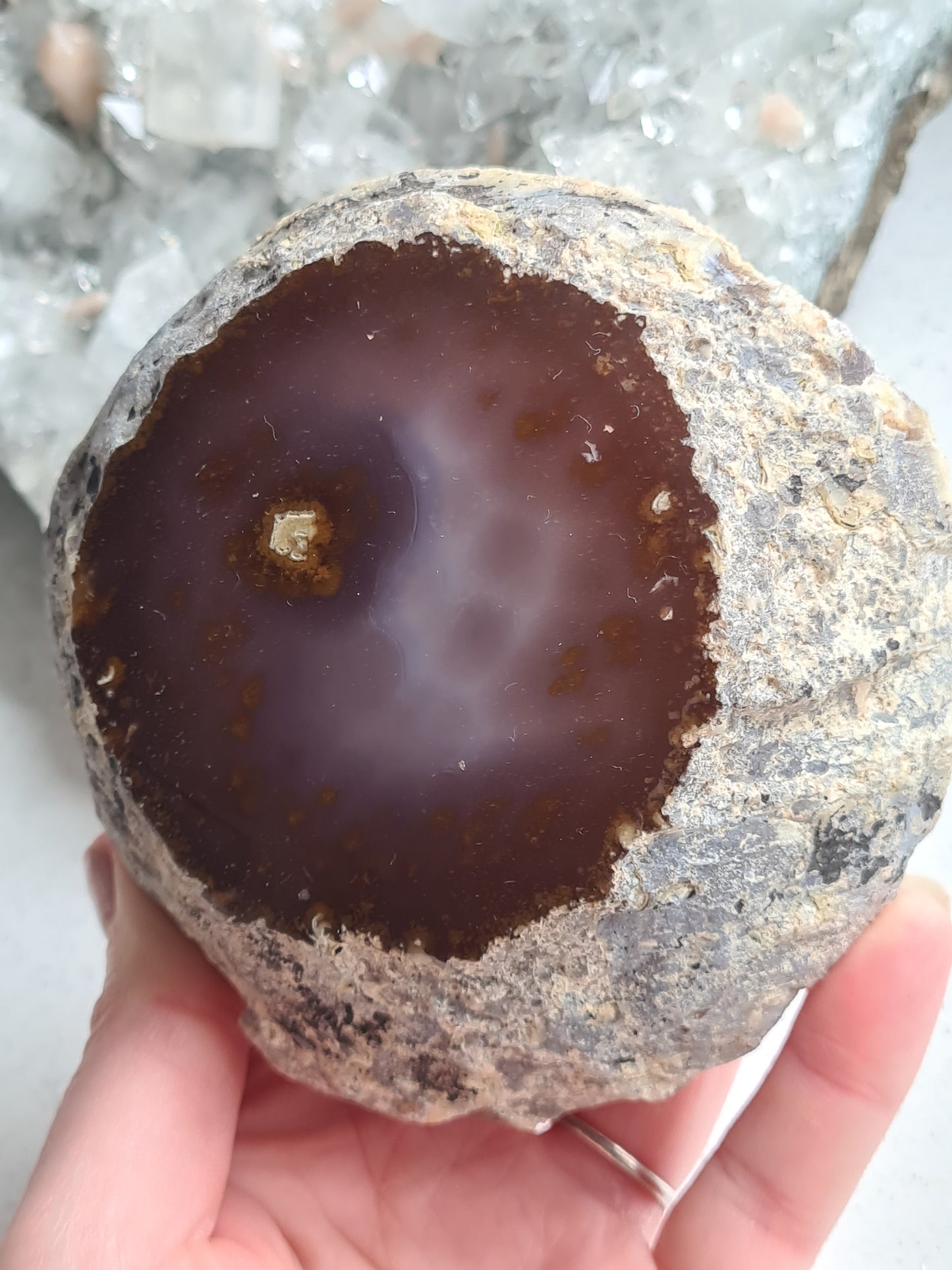 Agate Window Geode | Brazil