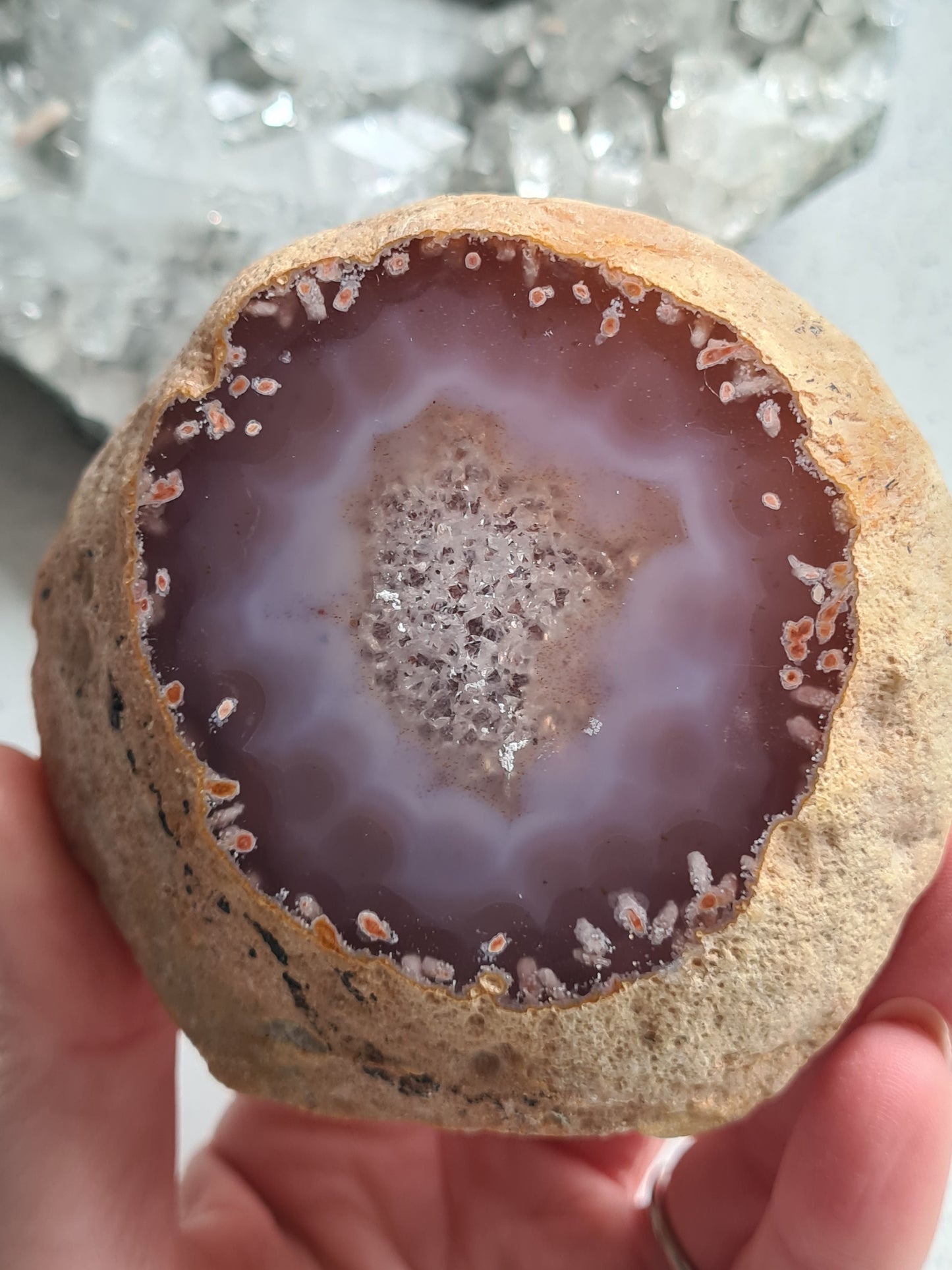 Agate Window Geode | Brazil