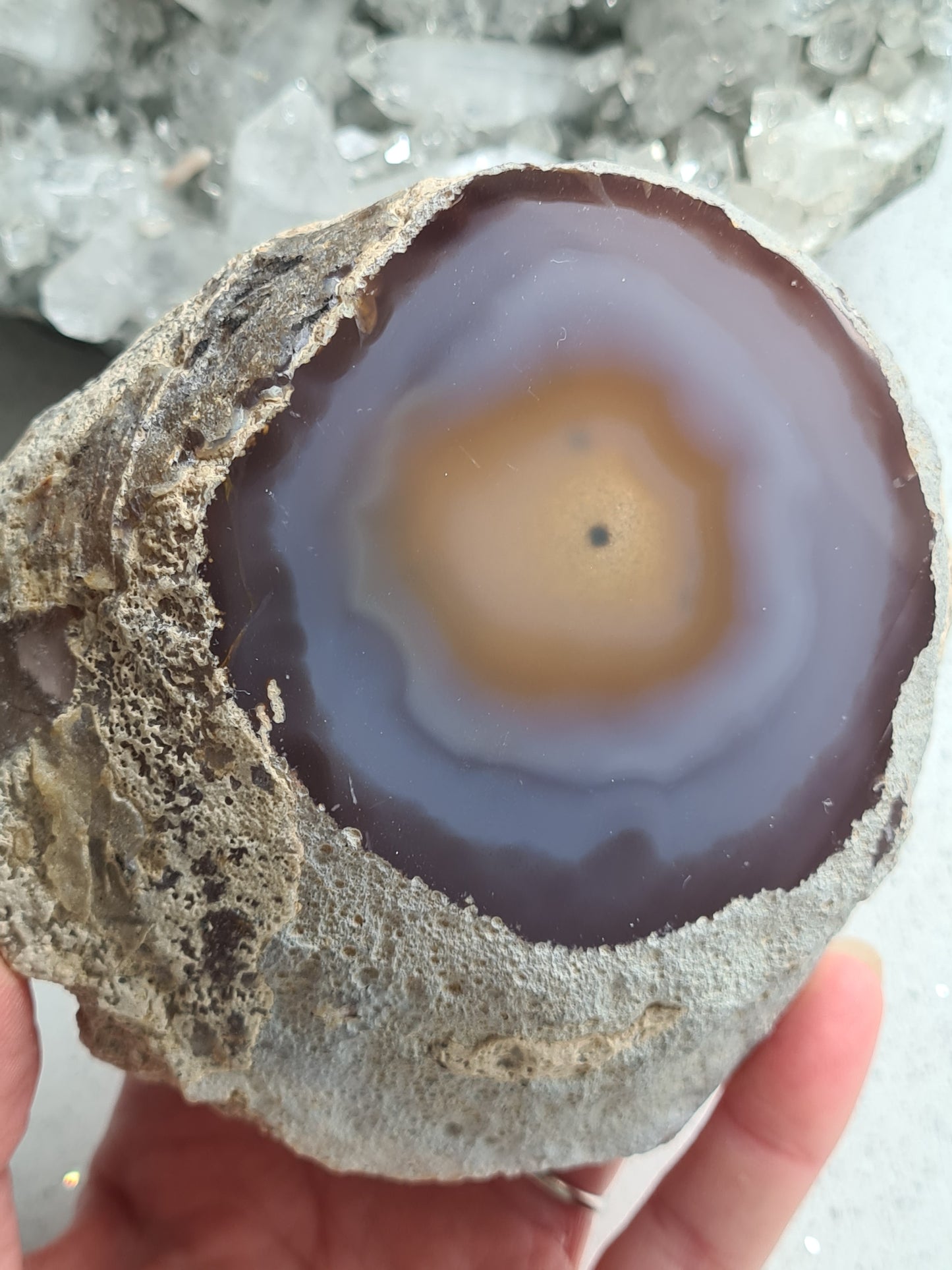 Agate Window Geode | Brazil