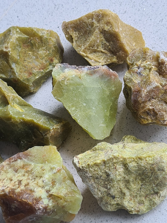 Green Opal Raw Chunk | Madagascar