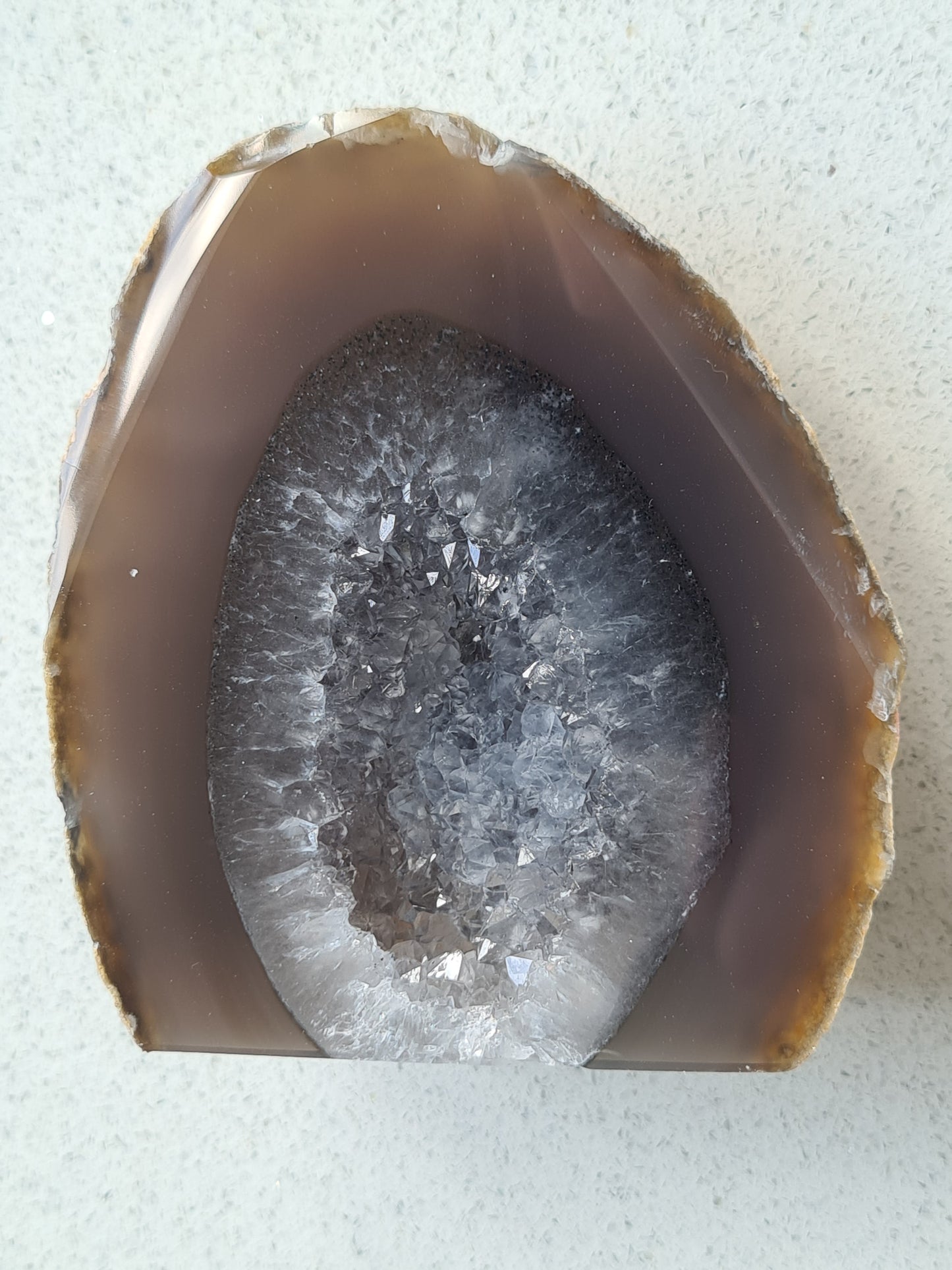 Agate Natural Polished Half Geodes