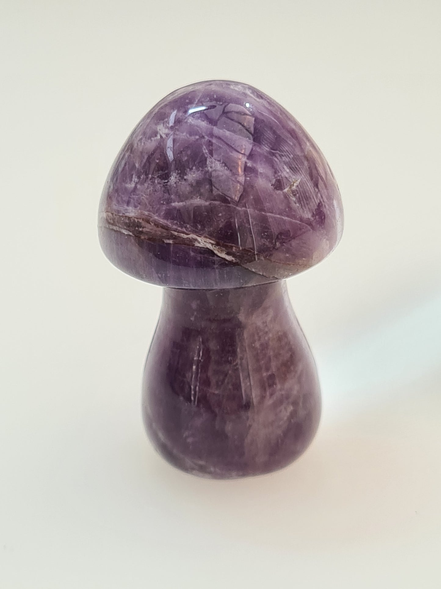 Amethyst Mushroom Carving