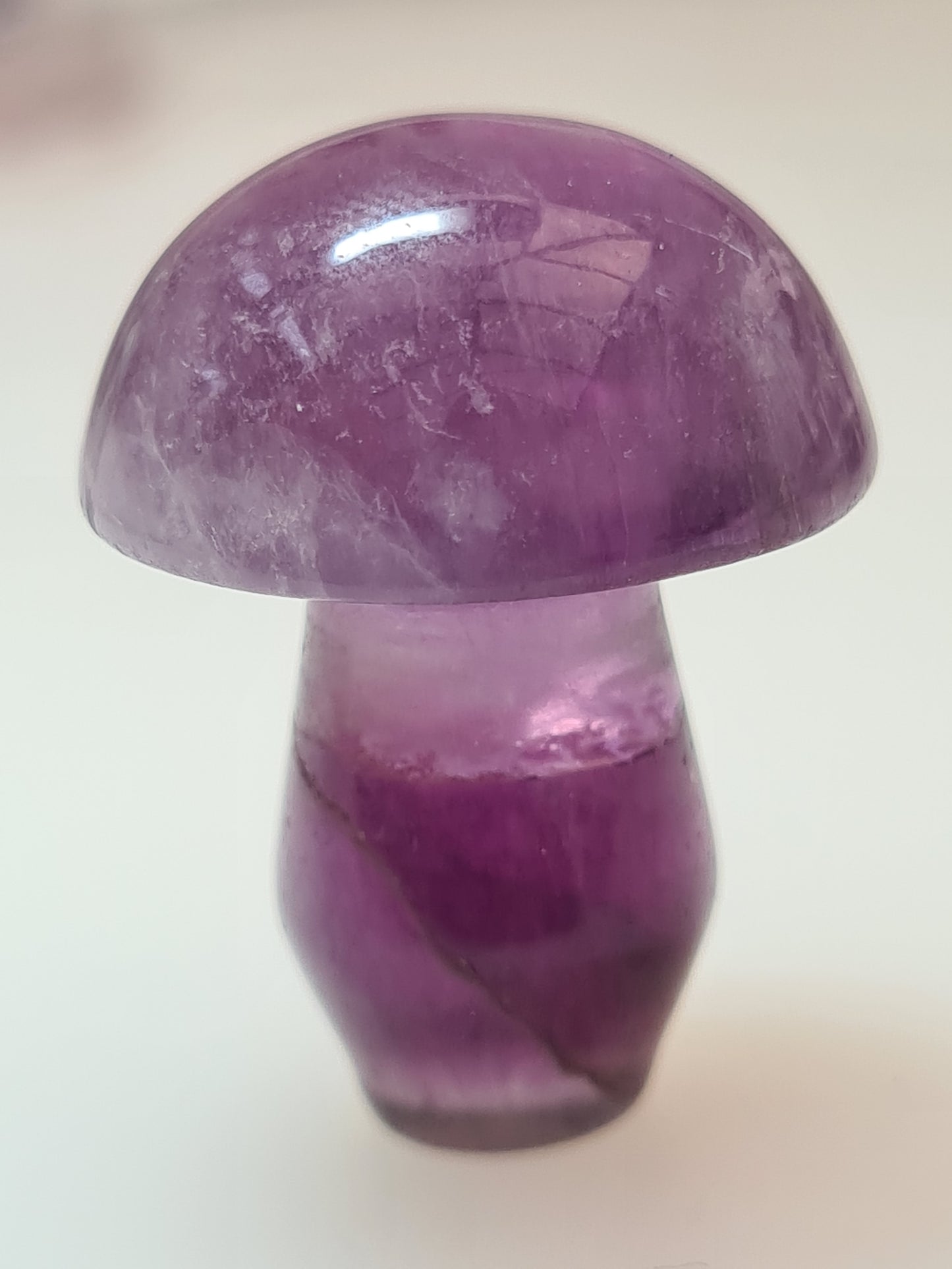 Purple Fluorite Mushroom | Small