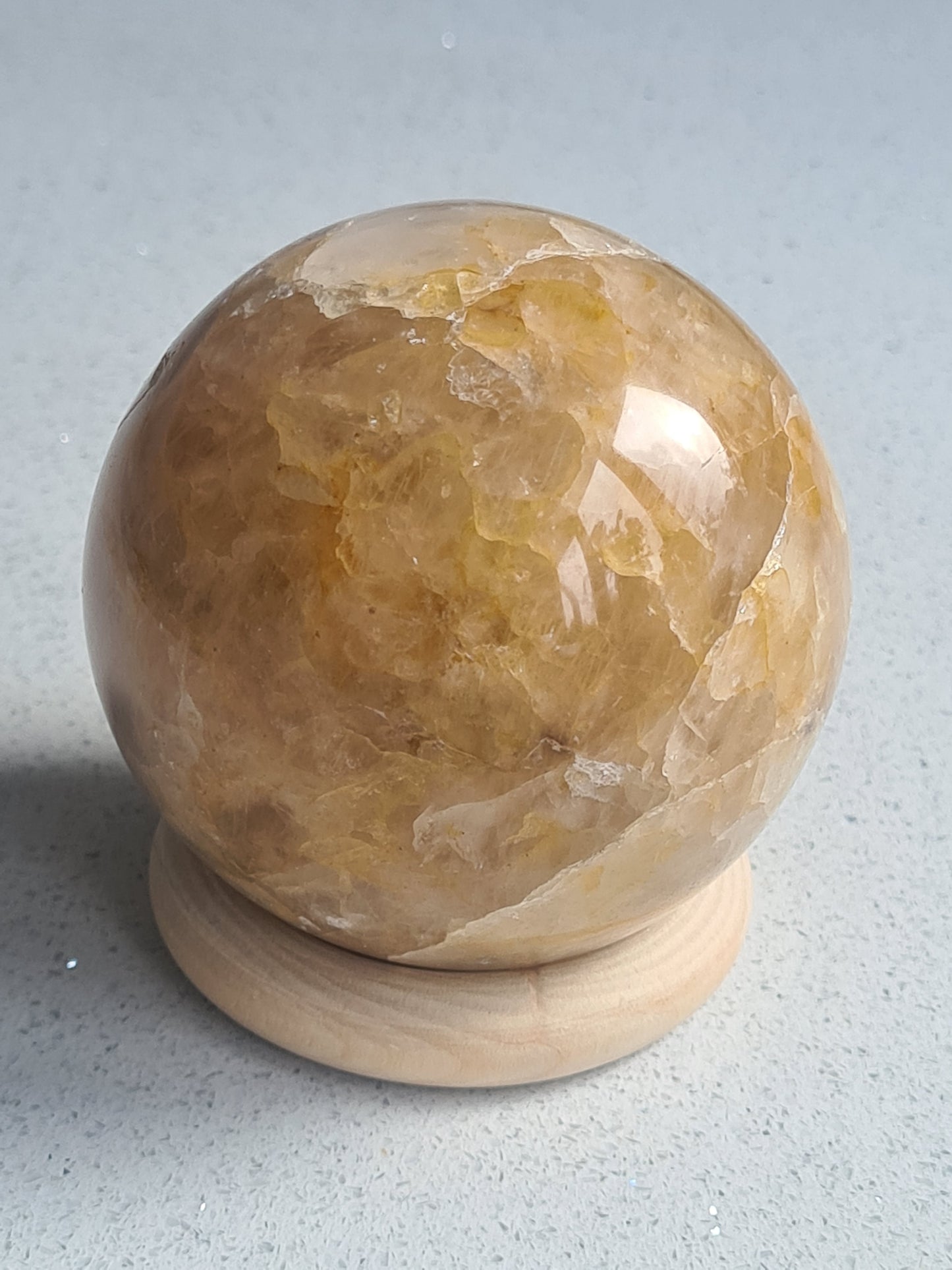 Golden Healer Quartz Sphere | Brazil