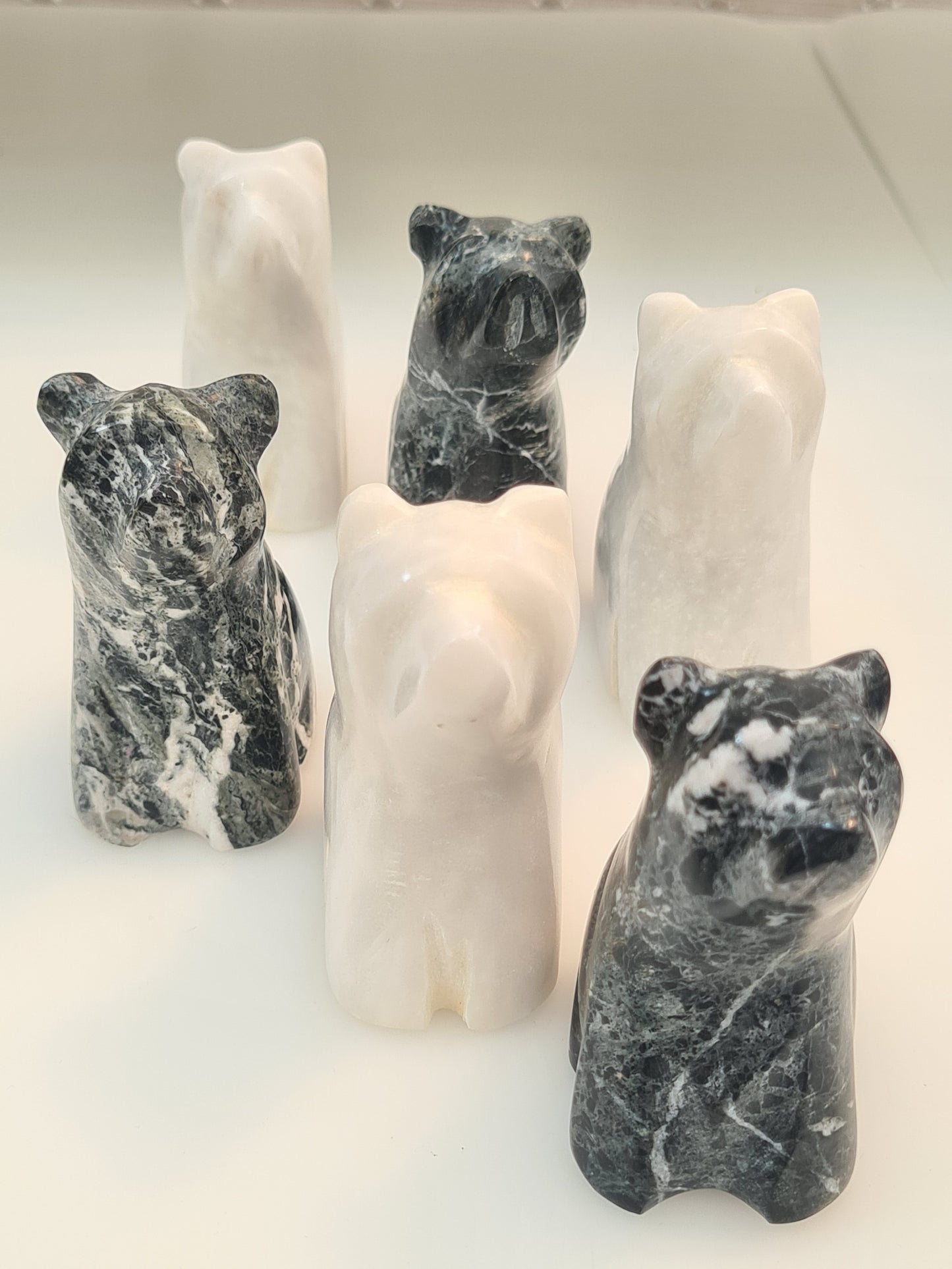 Bear Carving | Marble & Onyx