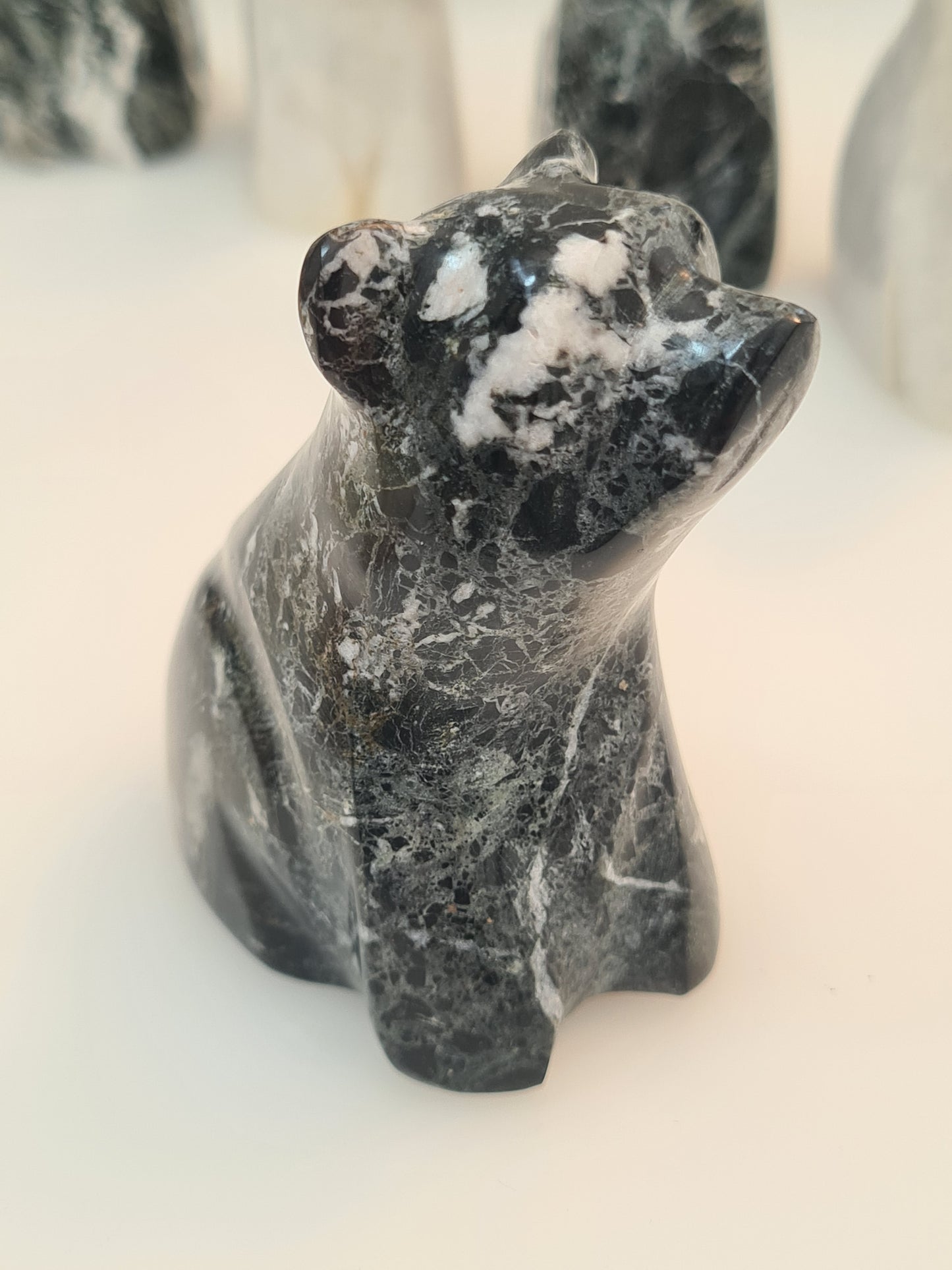 Bear Carving | Marble & Onyx