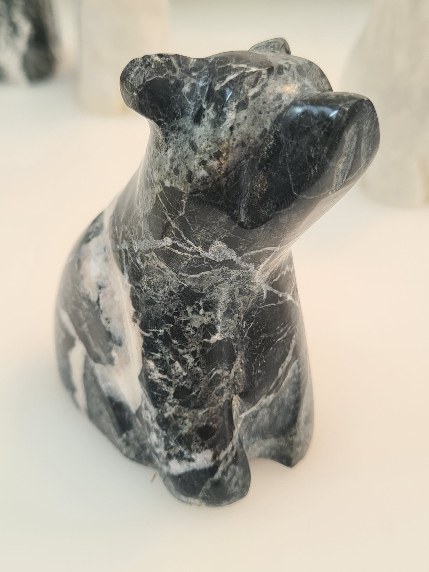 Bear Carving | Marble & Onyx