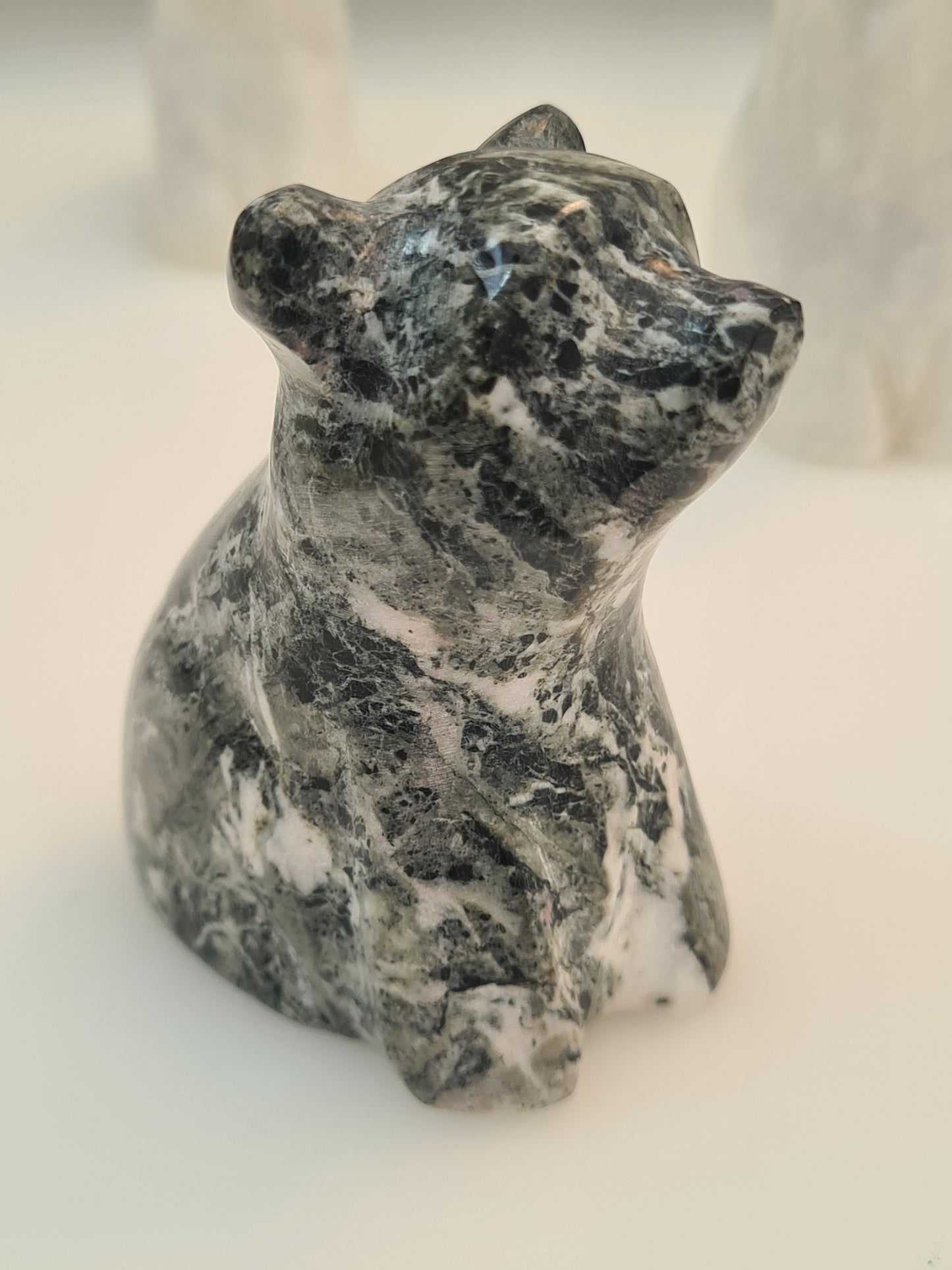 Bear Carving | Marble & Onyx