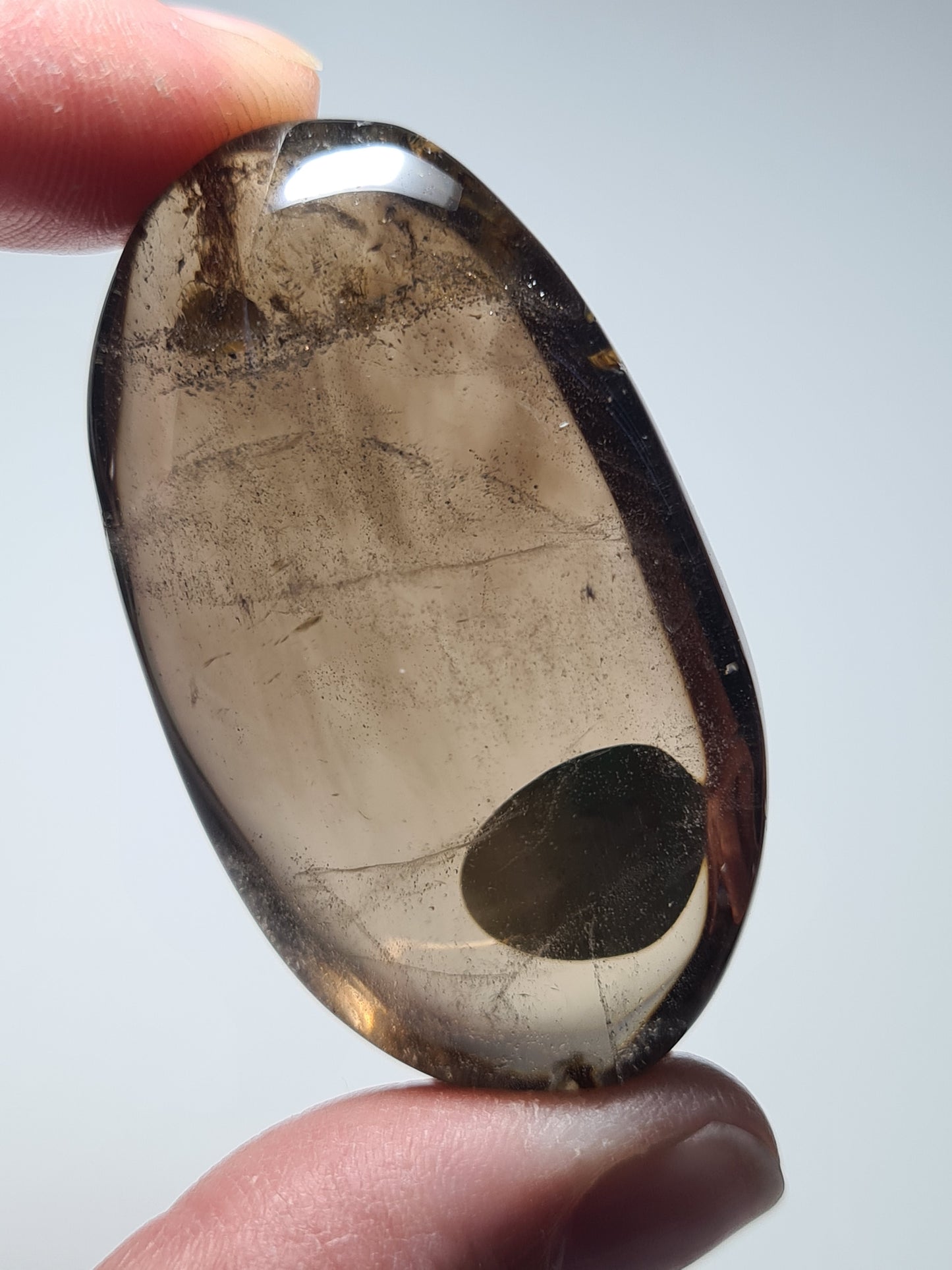 Smoky Quartz Palmstone