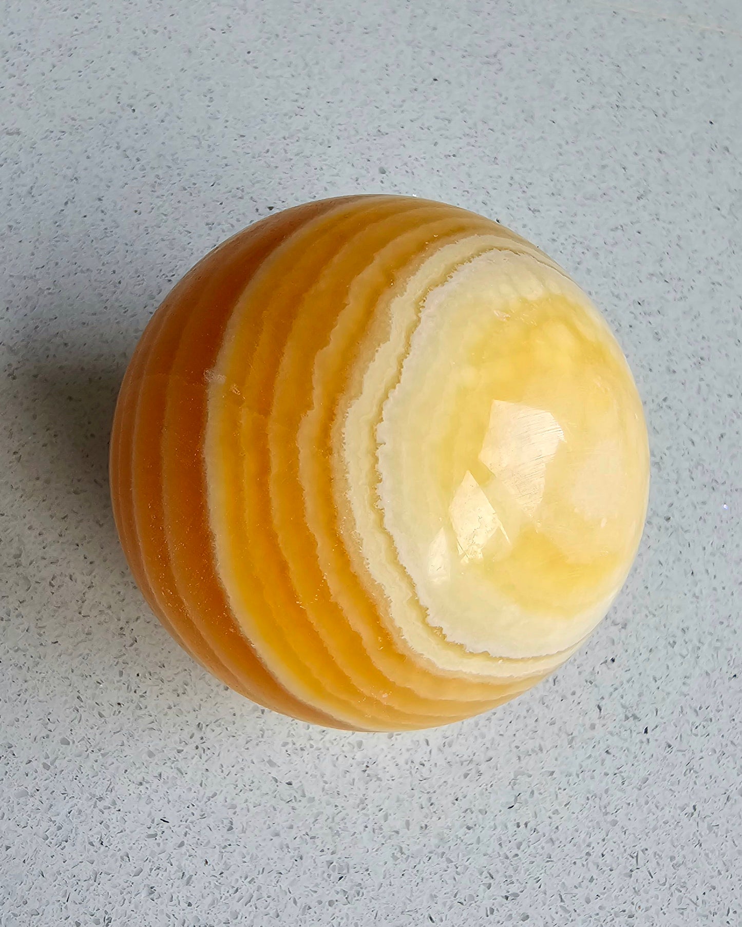 Orange Calcite Sphere