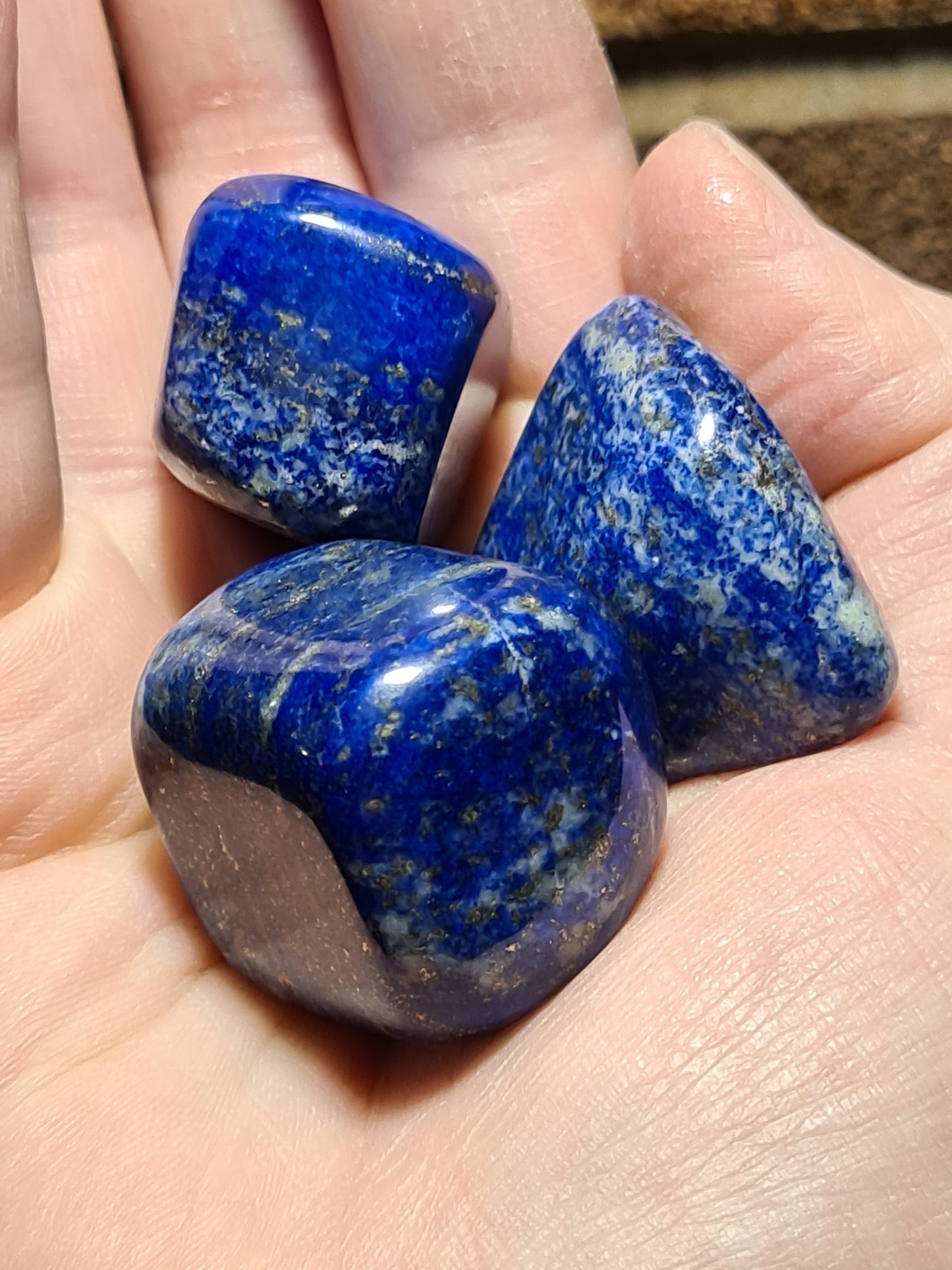 Large size lapis lazuli tumbles 30-40+grams