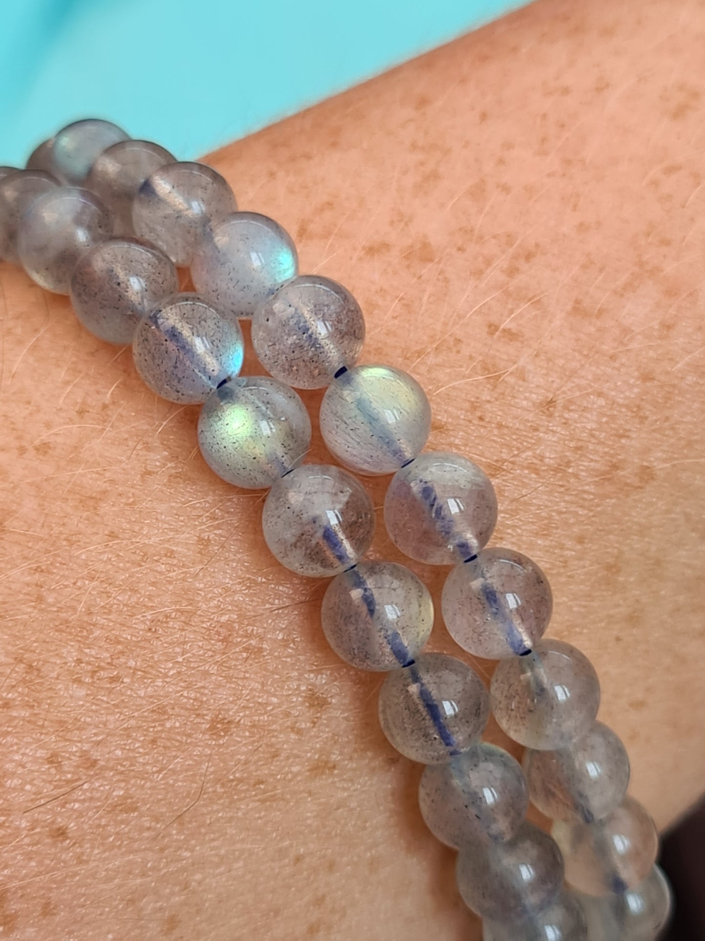 Labradorite Bracelet | 6mm Bead