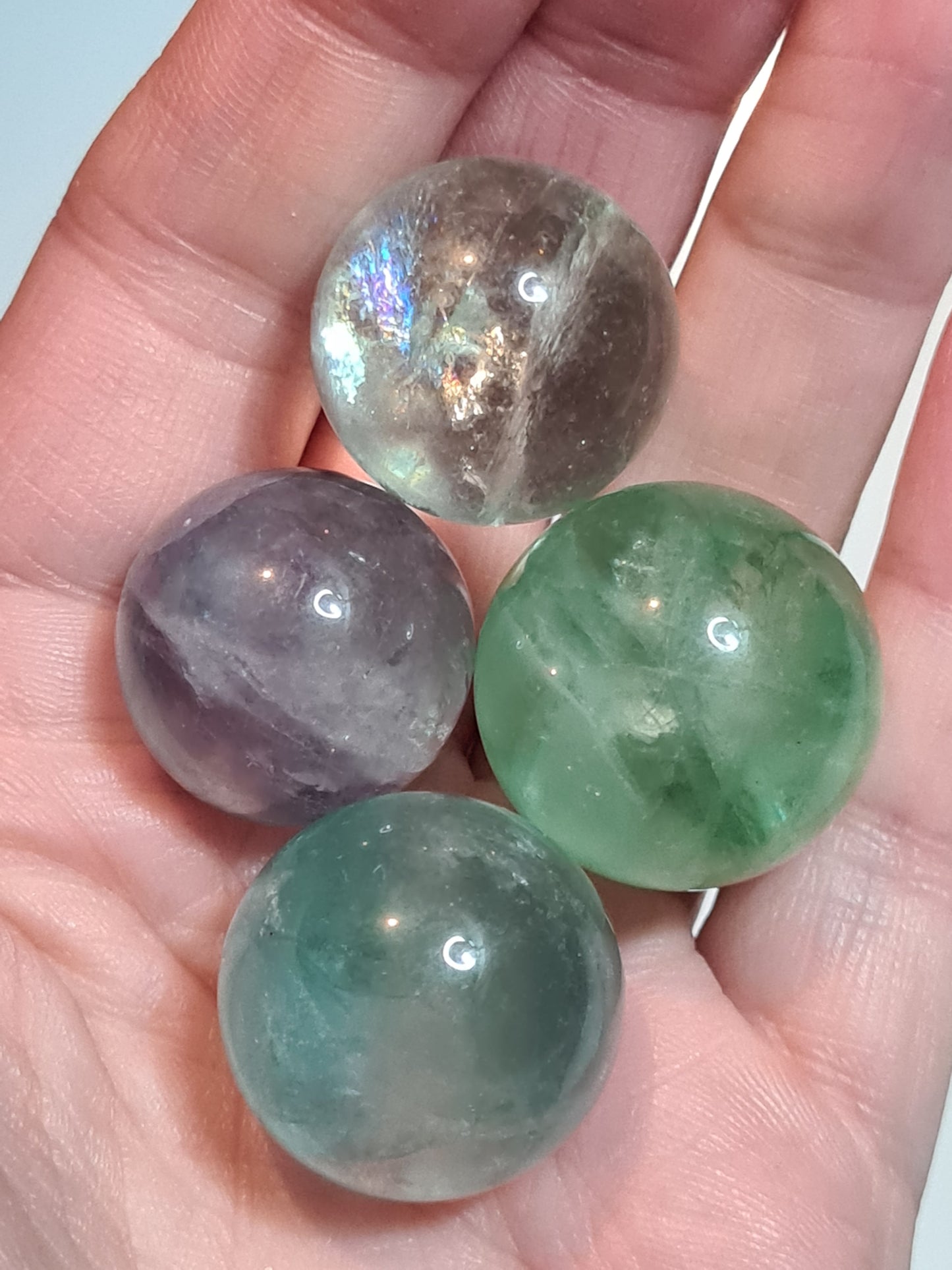 Fluorite Small Spheres