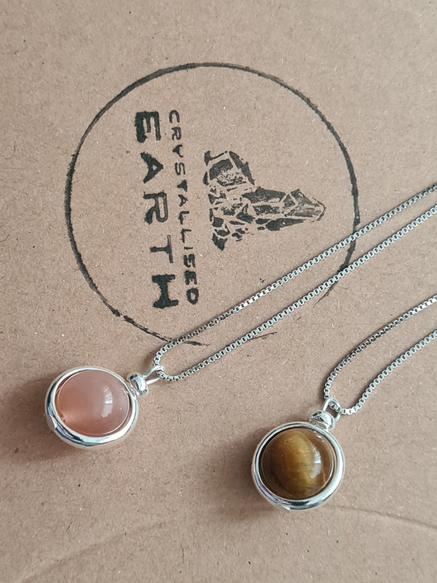 The Earth Turns Necklace | Sterling Silver