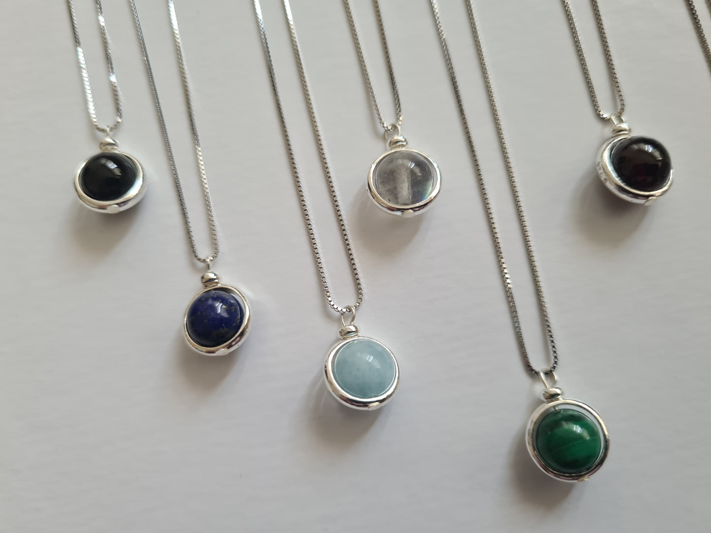 The Earth Turns Sterling Silver Collection in the Cool Colours