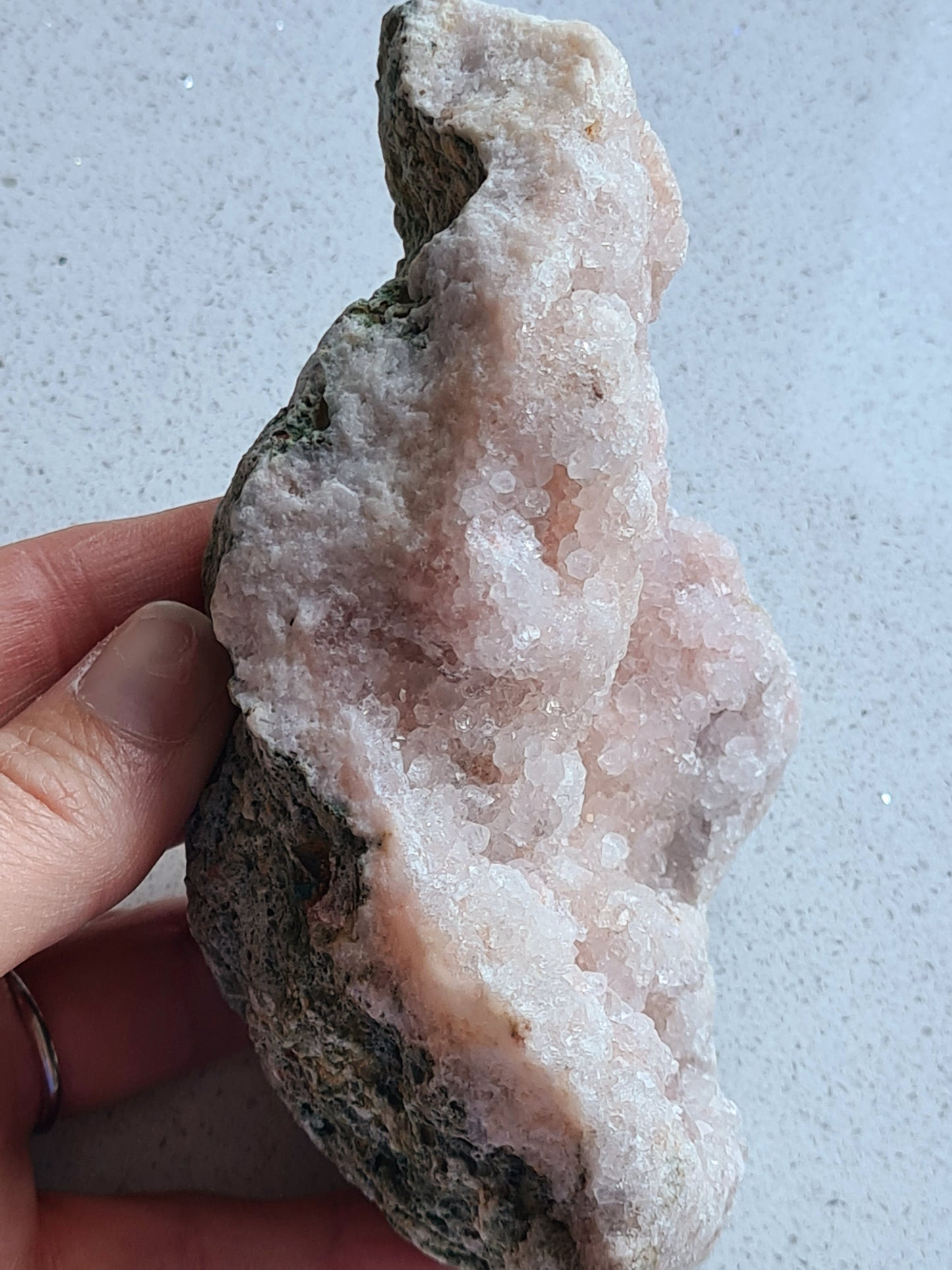 Pink Amethyst Raw Part Geode | Brazil