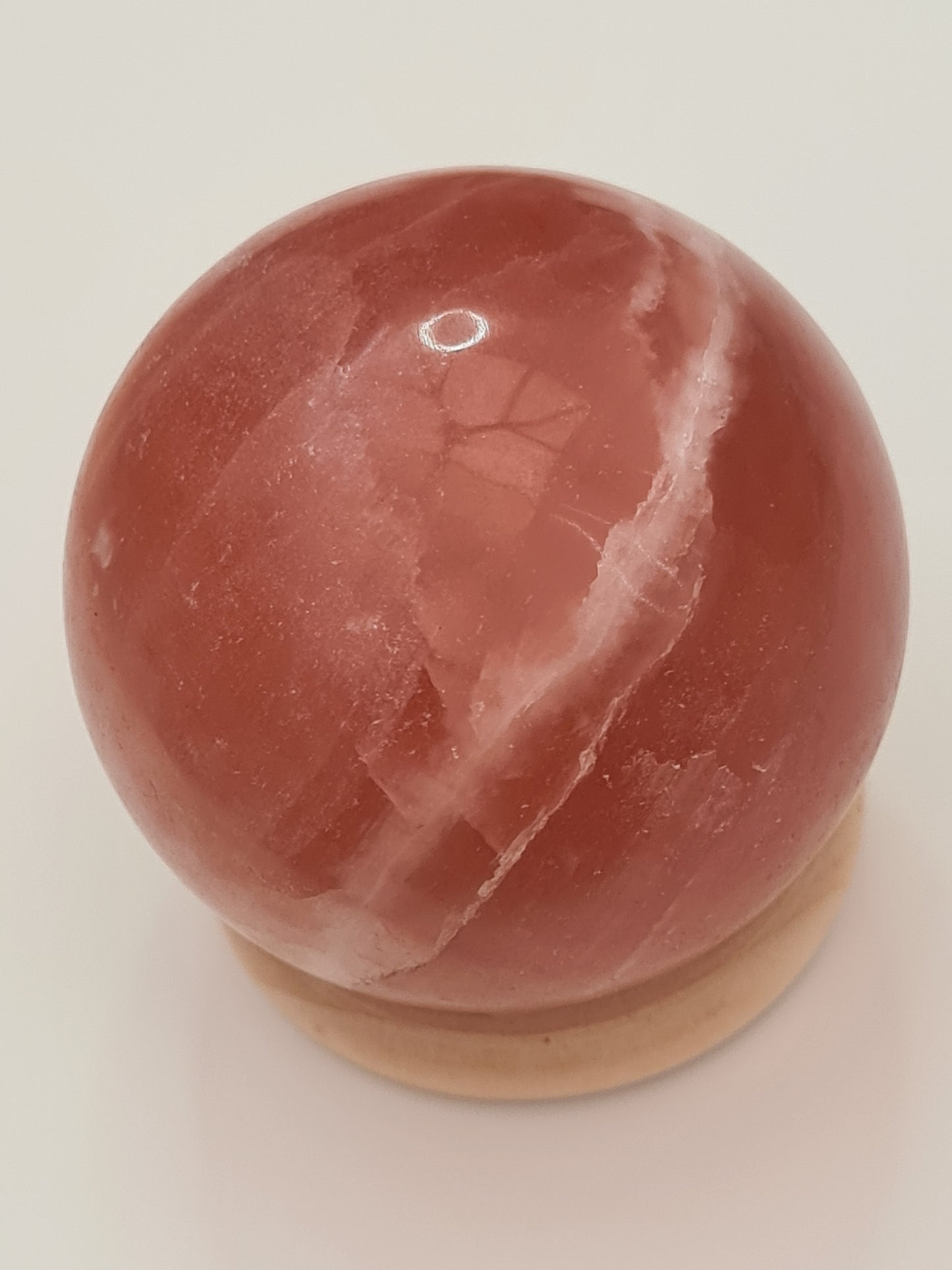 Rose Calcite Sphere | Pakistan