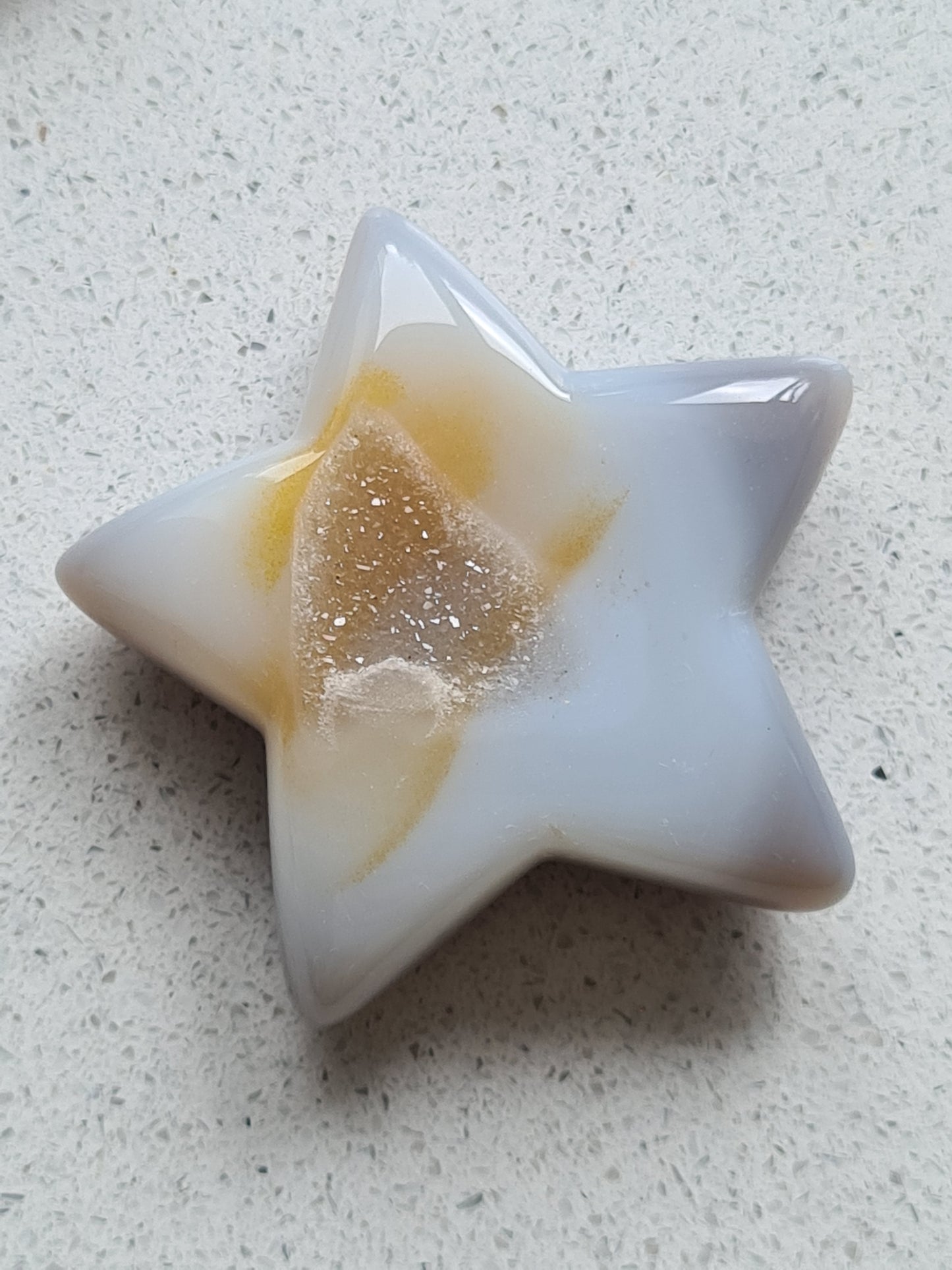 Druzy Agate Star | Small