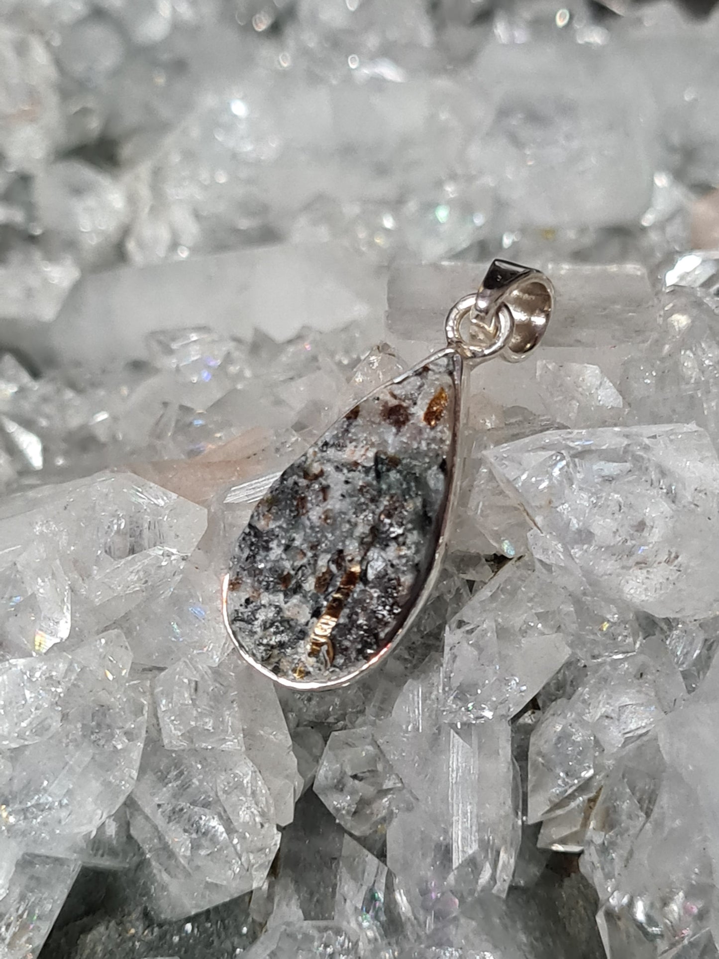 Astrophyllite Pendant | Sterling Silver | Three Styles